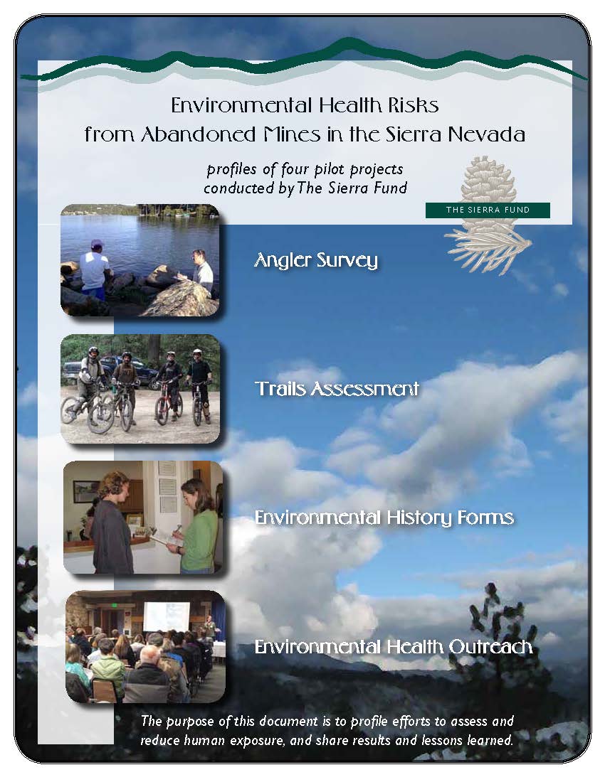 Environmental Health Risks from Abandoned Mines in the Sierra Nevada
