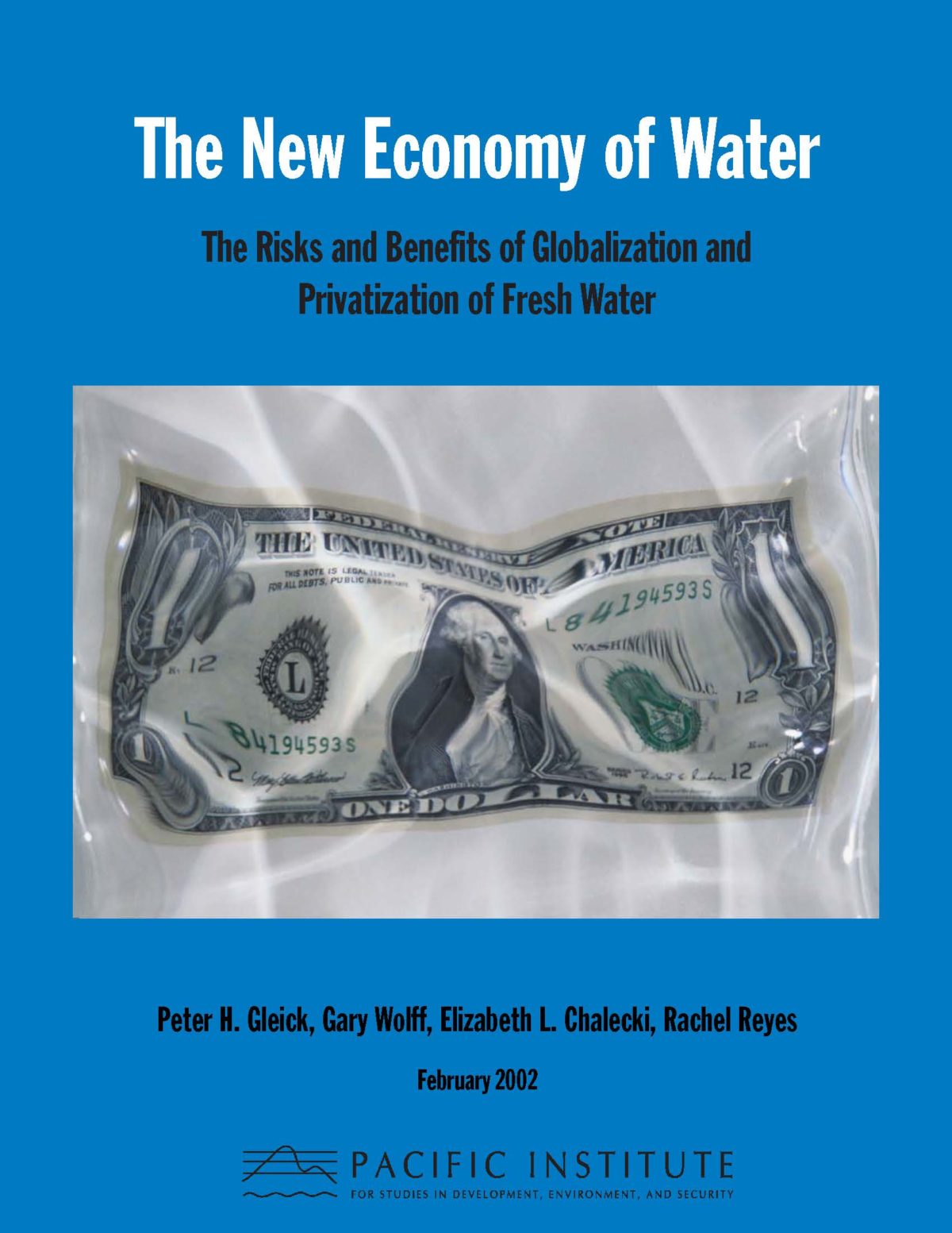 The New Economy of Water: The Risks and Benefits of Globalization and Privatization of Fresh Water