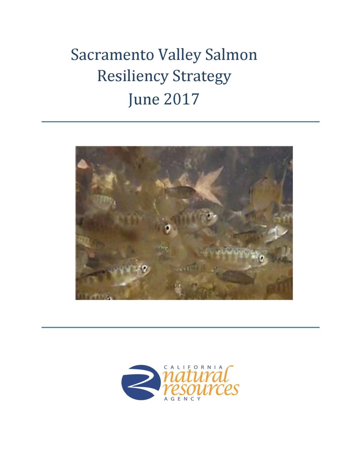 Sacramento Valley Salmon Resiliency Strategy June 2017