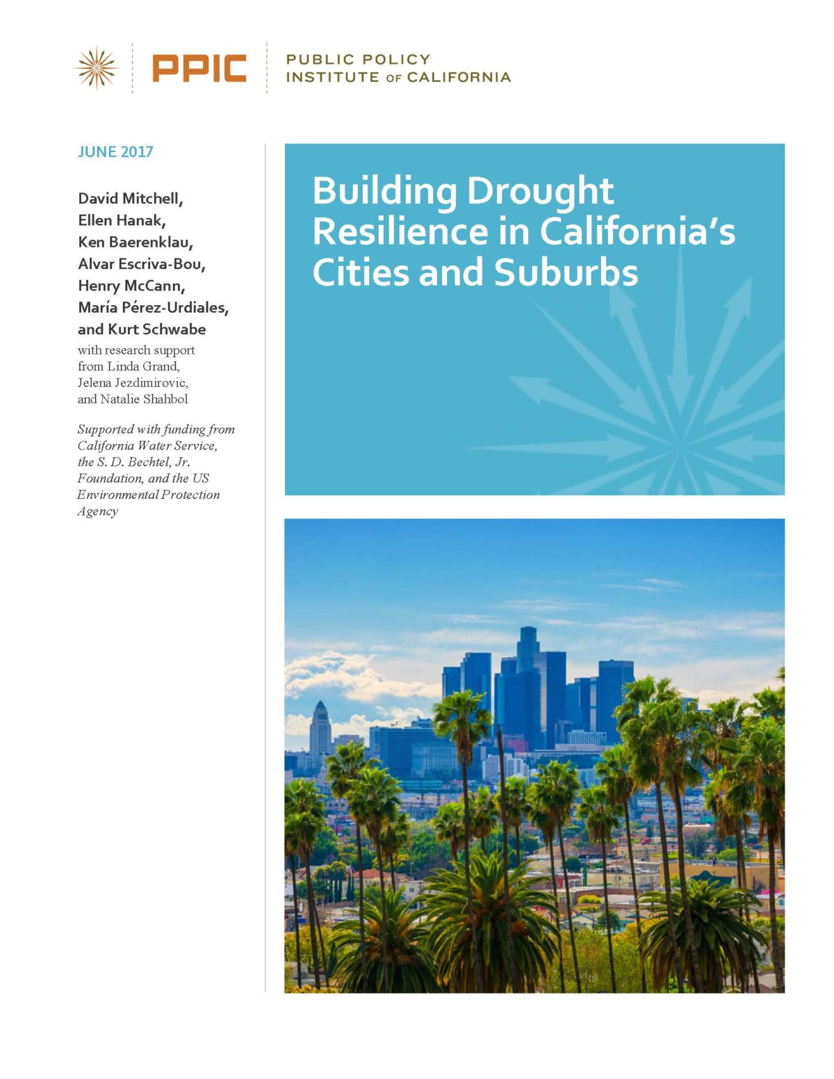 Building Drought Resilience in California’s Cities and Suburbs