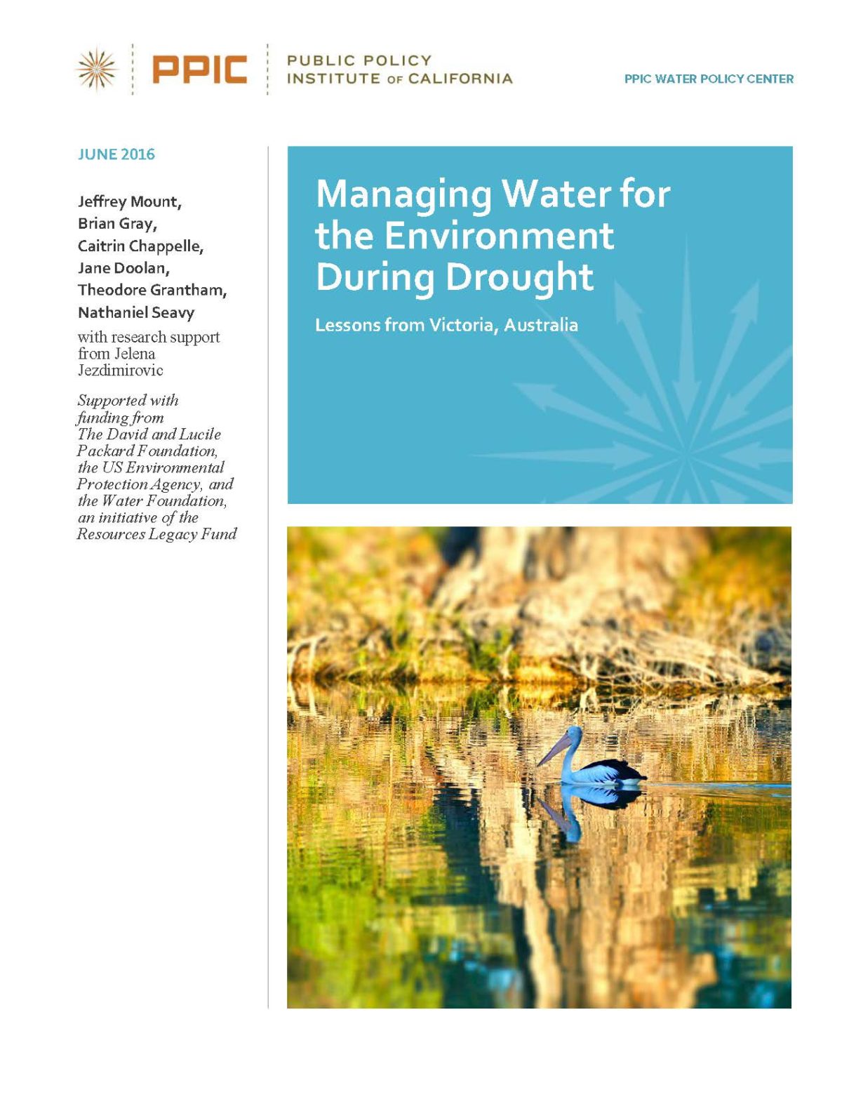 Managing Water for the Environment During Drought: Lessons from Victoria, Australia