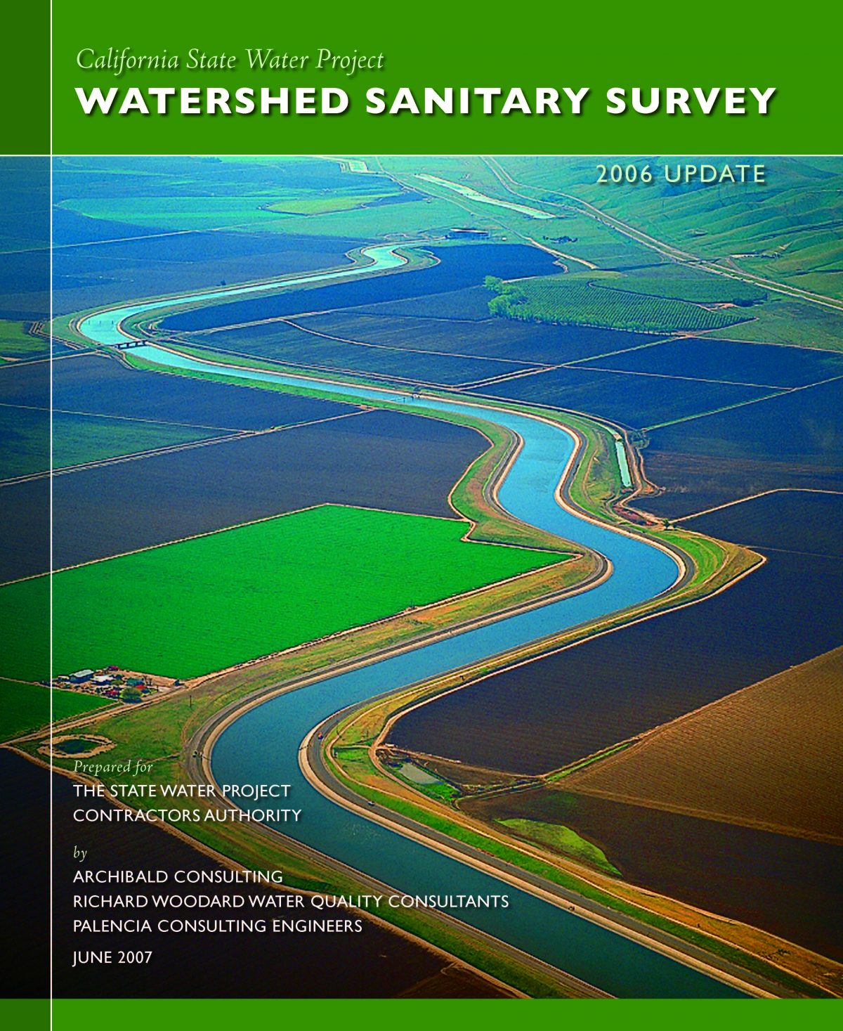 California State Water Project 2006 Watershed Sanitary Survey Update