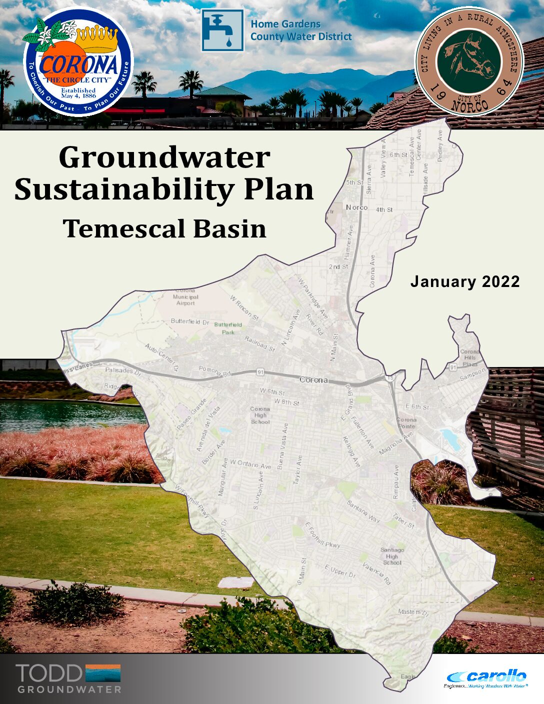 Temescal Basin Groundwater Sustainability Plan